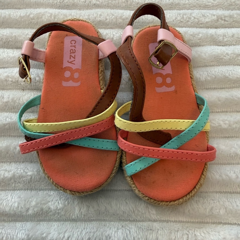 Crazy 8 Multicolor Kids Sandals